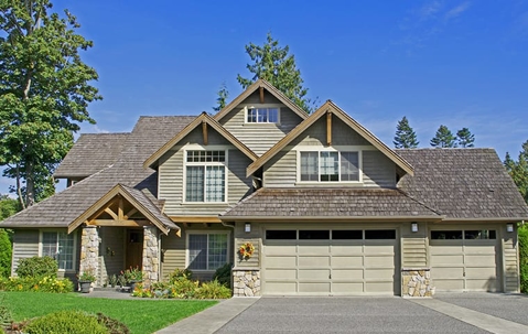 a nice 2-story house