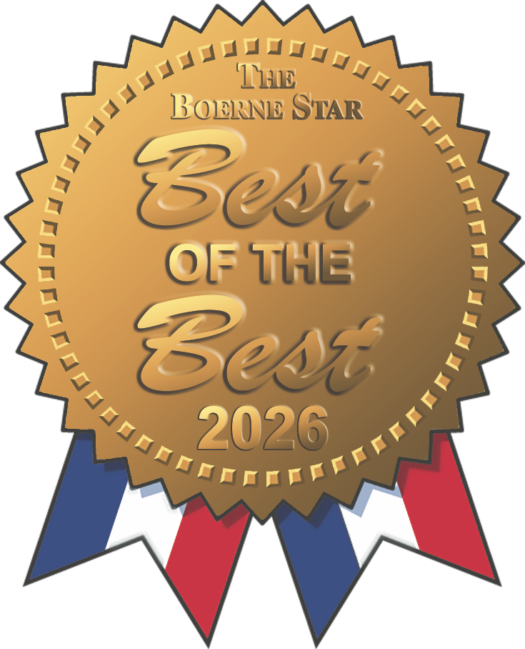 Best of Boerne 2026 award ribbon
